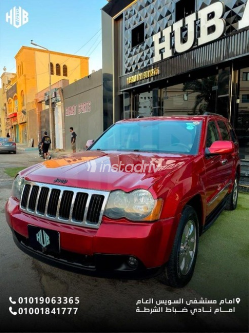 Jeep Grand Cherokee 2010 Red Automatic Used for Sale in Suez  - 4
