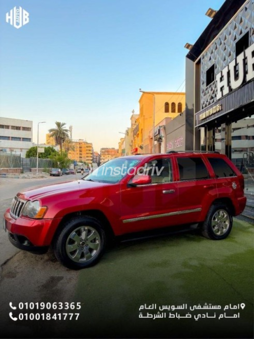 Jeep Grand Cherokee 2010 Red Automatic Used for Sale in Suez  - 5