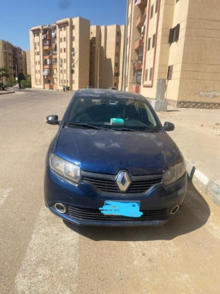 Renault Logan 2016 Dark Blue Automatic Used for Sale in Hadayek October