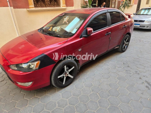 Mitsubishi Lancer EX Shark 2016 Red Automatic Used for Sale in Hurghada - 1