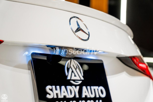 Mercedes C 200 2022 White Automatic Used for Sale in Greater Cairo ( Cairo + Giza) - 8