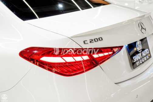 Mercedes C 200 2022 White Automatic Used for Sale in Greater Cairo ( Cairo + Giza) - 9