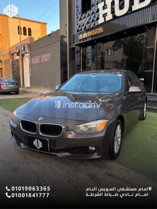 BMW 316 2015 Brown Automatic Used for Sale in Suez  - 4