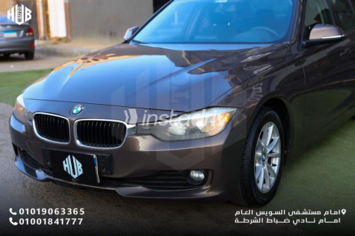 BMW 316 2015 Brown Automatic Used for Sale in Suez  - 9