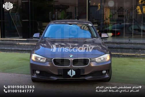 BMW 316 2015 Brown Automatic Used for Sale in Suez  - 10