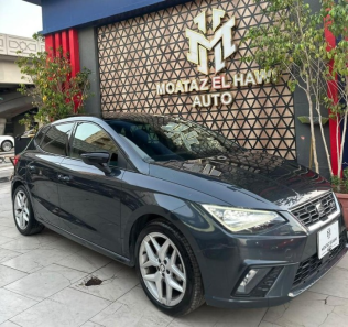 Seat Ibiza 2020 Dark Blue Automatic Used for Sale in Nasr city