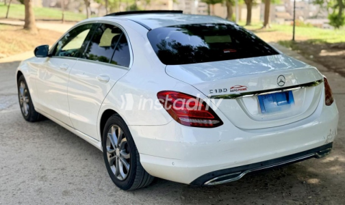Mercedes C 180 2016 White Automatic Used for Sale in Cairo - 2