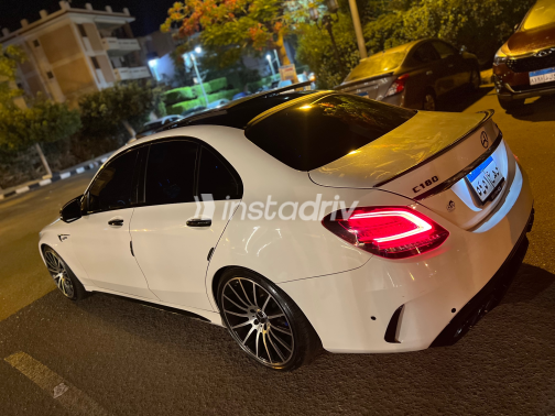 Mercedes C 180 2019 White Automatic Used for Sale in Greater Cairo ( Cairo + Giza) - 6