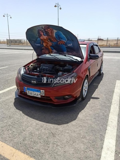 Byd F3 2019 Red Manual Used for Sale in Cairo - 2