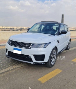 Land Rover Range Rover Sport 2020 White Automatic Used for Sale in Mokattam