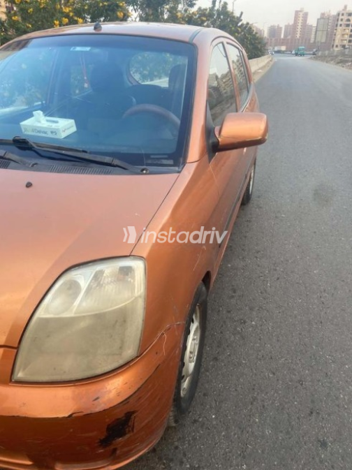 Kia Picanto 2008 Orange Automatic Used for Sale in Banha - 2