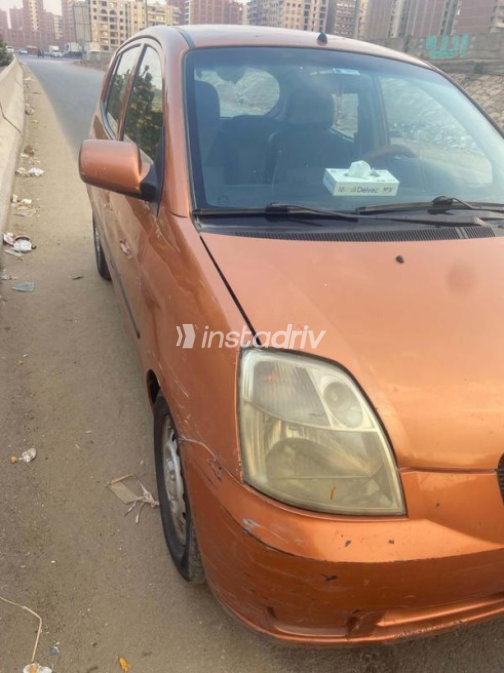 Kia Picanto 2008 Orange Automatic Used for Sale in Banha - 3