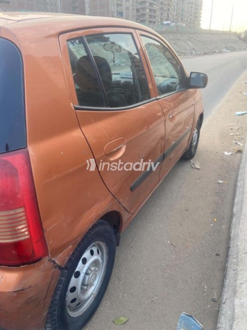 Kia Picanto 2008 Orange Automatic Used for Sale in Banha - 5