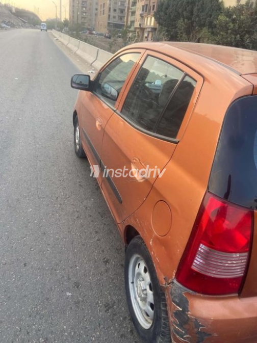 Kia Picanto 2008 Orange Automatic Used for Sale in Banha - 6