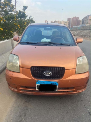 Kia Picanto 2008 Orange Automatic Used for Sale in Banha