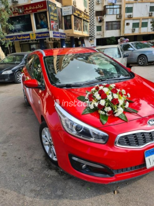 Kia Ceed 2019 Red Automatic Used for Sale in Cairo - 1