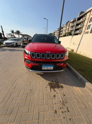 Jeep Compass 2023 Red Automatic Used for Sale in Nasr city