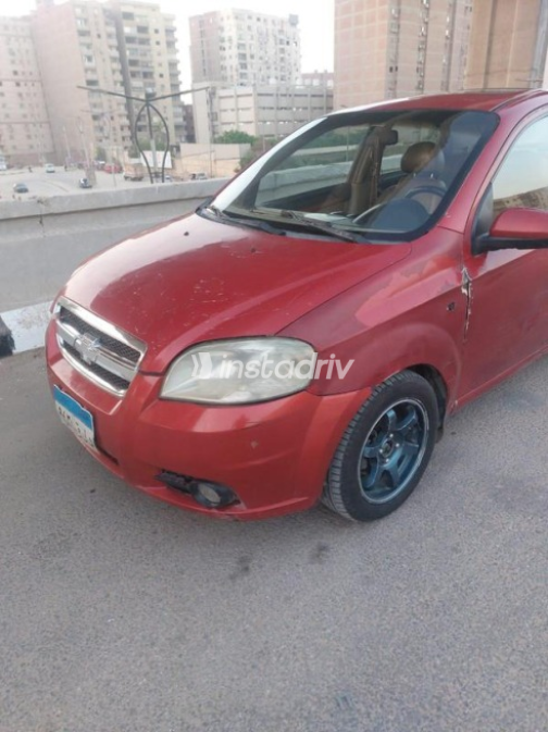 Chevrolet Aveo 2007 Red Automatic Used for Sale in Cairo - 2