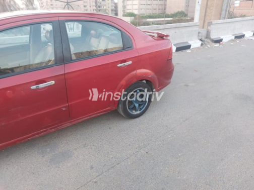 Chevrolet Aveo 2007 Red Automatic Used for Sale in Cairo - 6