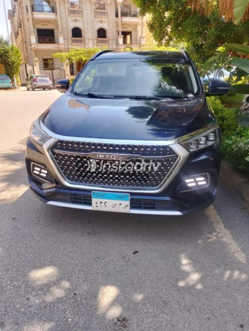 Jetour X95 2022 Dark Blue Automatic Used for Sale in Cairo - 1