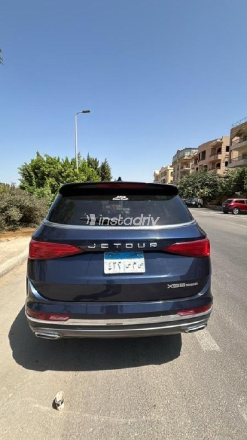 Jetour X95 2022 Dark Blue Automatic Used for Sale in Cairo - 2