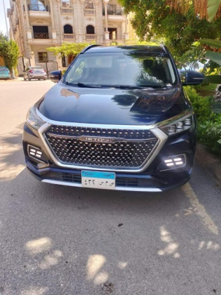 Jetour X95 2022 Dark Blue Automatic Used for Sale in Cairo