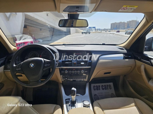 بي ام دبليو X3 2016 فضي أوتوماتيك مستعملة للبيع في المعادى - 9