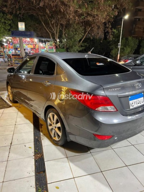 هيونداي اكسنت RB 2024 رمادي أوتوماتيك مستعملة للبيع في مدينة نصر - 6