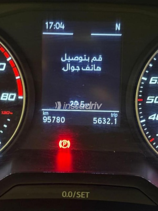 Seat Ibiza 2021 Dark Blue Automatic Used for Sale in Nasr city - 2