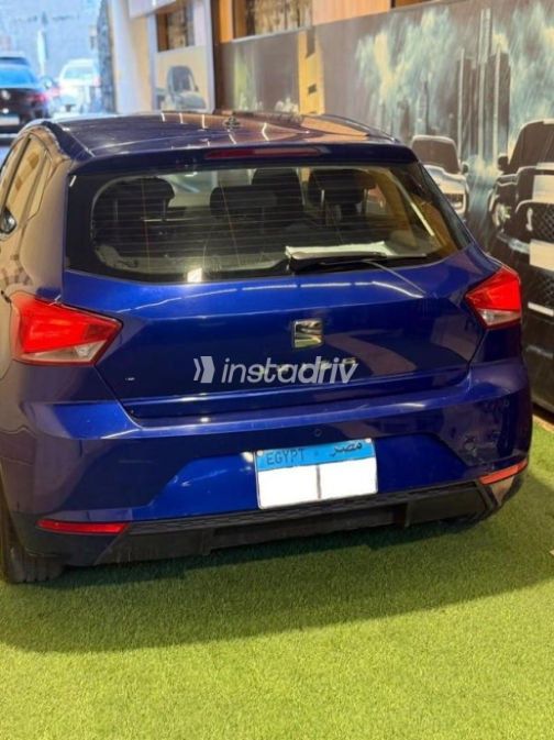 Seat Ibiza 2021 Dark Blue Automatic Used for Sale in Nasr city - 9