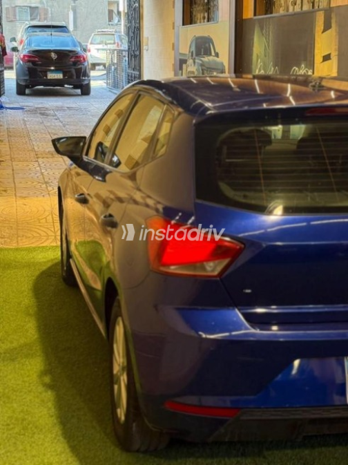 Seat Ibiza 2021 Dark Blue Automatic Used for Sale in Nasr city - 10
