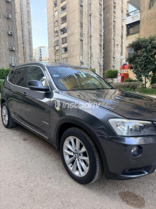 BMW X3 2013 Gray Automatic Used for Sale in Greater Cairo ( Cairo + Giza) - 3