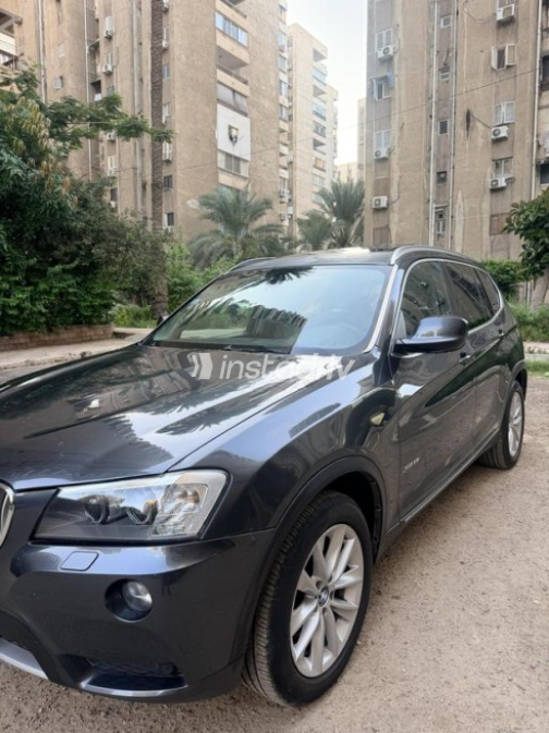 BMW X3 2013 Gray Automatic Used for Sale in Greater Cairo ( Cairo + Giza) - 4