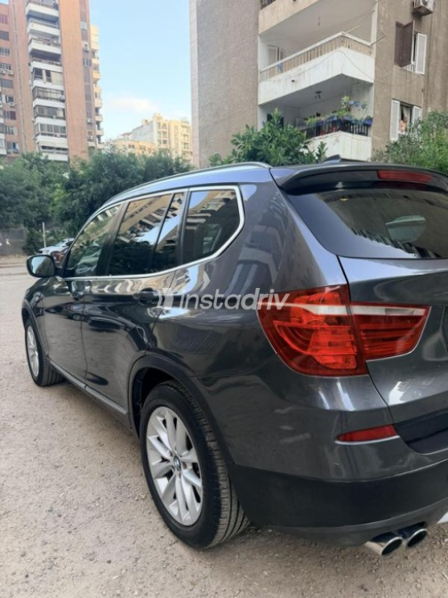BMW X3 2013 Gray Automatic Used for Sale in Greater Cairo ( Cairo + Giza) - 7