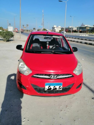 هيونداي I10 2013 أحمر يدوي مستعملة للبيع في السويس‎
