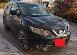 Nissan Qashqai 2017 Black Automatic Used for Sale in 6 October