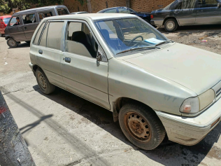Kia Pride 1997 Silver Manual Used for Sale in Greater Cairo ( Cairo + Giza)