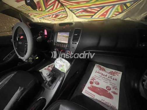 Kia K3 2013 Silver Automatic Used for Sale in Cairo - 2