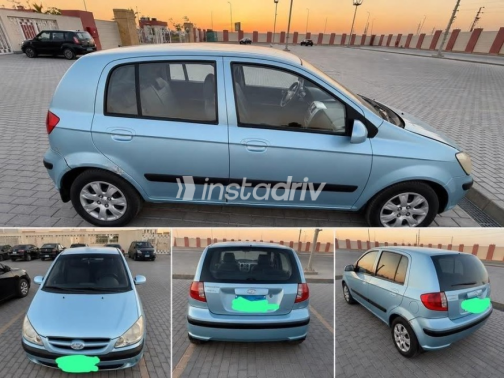 هيونداي جيتز 2008 أزرق أوتوماتيك مستعملة للبيع في المنيا‎ - 1