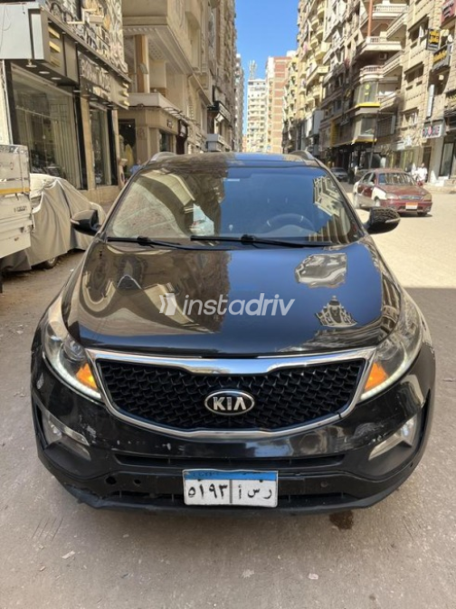 Kia Sportage 2015 Black Automatic Used for Sale in Cairo - 2