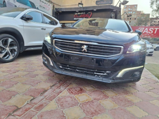 Peugeot 508 2017 Black Automatic Used for Sale in El Mahalla