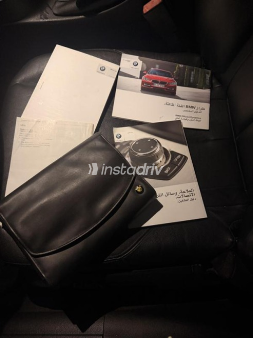 BMW 320 2013 Dark Red Automatic Used for Sale in Ras Gharib - 3