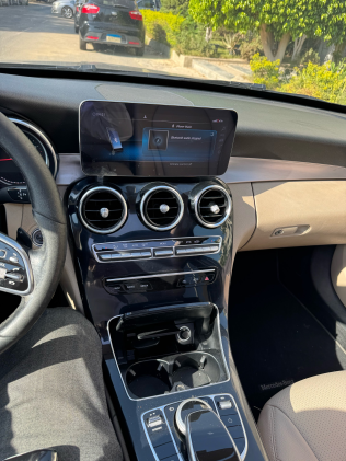 Mercedes C 180 2019 Black Automatic Used for Sale in Greater Cairo ( Cairo + Giza)