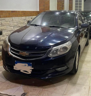 Chevrolet Optra 2017 Dark Blue Automatic Used for Sale in Damanhur