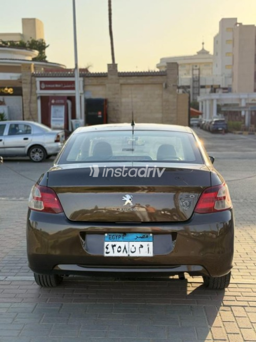 Peugeot 301 2014 Brown Automatic Used for Sale in Heliopolis - 2