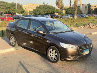 Peugeot 301 2014 Brown Automatic Used for Sale in Heliopolis