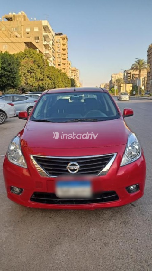 Nissan Sunny 2015 Red Automatic Used for Sale in Heliopolis - 1