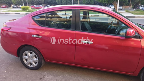 Nissan Sunny 2015 Red Automatic Used for Sale in Heliopolis - 3