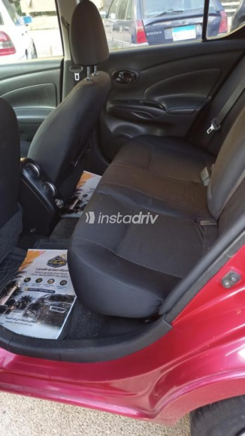 Nissan Sunny 2015 Red Automatic Used for Sale in Heliopolis - 6