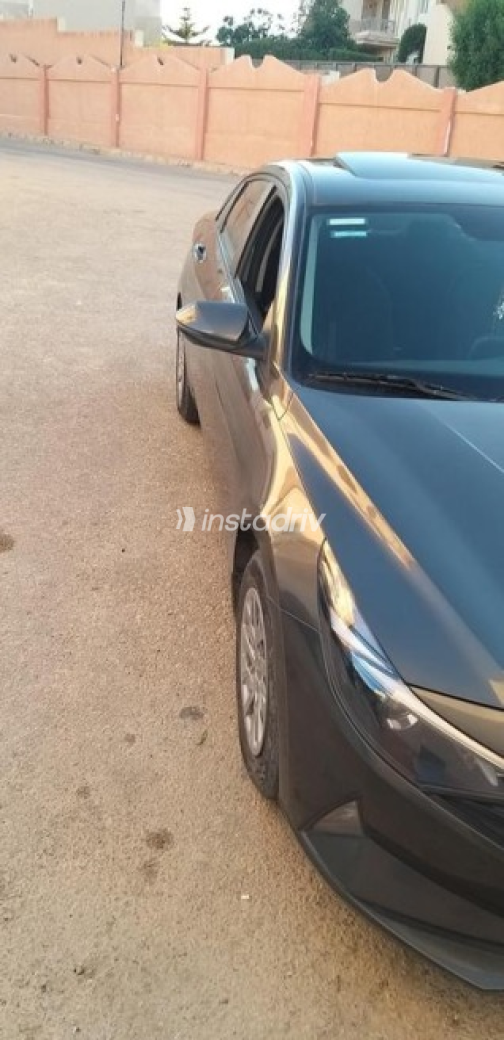 Hyundai Elantra CN7 2022 Gray Automatic Used for Sale in Cairo - 2